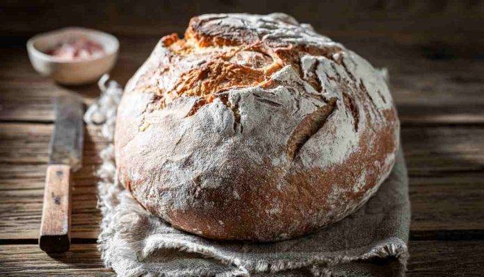 Pane con licoli cotto in pentola | Croccante fuori morbidissimo dentro