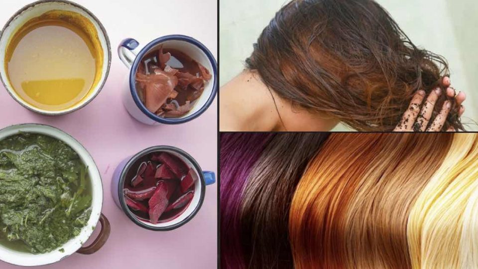 Tinte naturali per capelli: come tingerli senza usare prodotti chimici utilizzando solo estratti biologici
