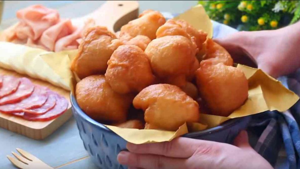 Zeppole napoletane salate